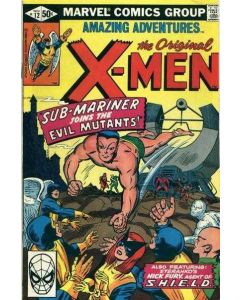Amazing Adventures (1979) #  12 (7.0-FVF) Sub-Mariner joins the Brotherhood