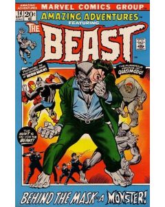 Amazing Adventures (1970) #  14 (4.0-VG) Water damage, Beast, Iron Man