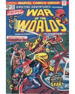 Amazing Adventures (1970) #  25 (3.0-GVG) Top right cover piece missing, War of the Worlds