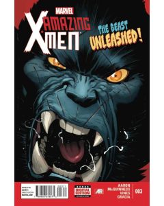 Amazing X-Men (2014) #   3 (8.0-VF) Beast Unleashed