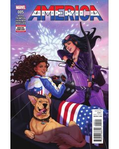 America (2017) #   5 Cover A (8.0-VF) Kate Bishop