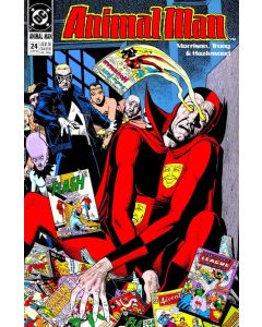 Animal Man (1988) #  24 (5.0-VGF)