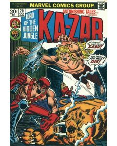 Astonishing Tales (1970) #  20 (5.0-VGF) Ink, Ka-Zar