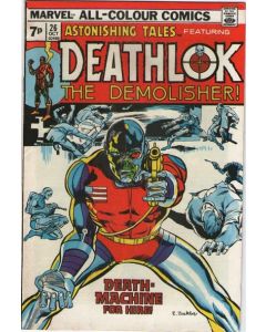 Astonishing Tales (1970) #  26 UK Price (5.0-VGF) 2nd Deathlok