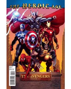 Avengers (2010) #   1 Cover B 1:15 (8.0-VF) Greg Land Variant