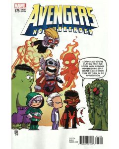 Avengers (2017) # 675 Skottie Young Variant (8.0-VF)