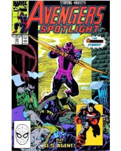 Avengers Spotlight (1987) #  33 (7.0-FVF) U.S.Agent