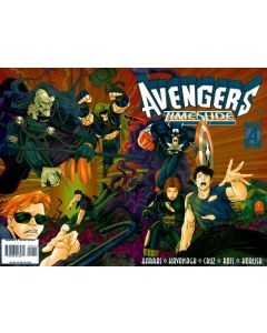 Avengers Timeslide (1996) # 1 (8.0-VF) Foil Cover, One Shot