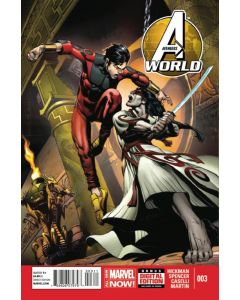 Avengers World (2014) # 3 (8.0-VF) Shang-Chi vs. Gorgon