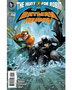 Batman and Robin (2011) #  29 (9.0-VFNM) Aquaman