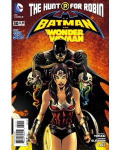 Batman and Robin (2011) #  30 (7.0-FVF) Wonder Woman