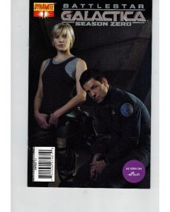 Battlestar Galactica Season Zero (2007) #   1 Foil cover (VF) with COA (785321)