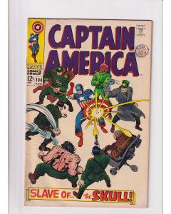 Captain America (1968) # 104 (5.0-VGF) (674762) Red Skull, Jack Kirby