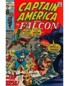 Captain America (1968) # 136 (4.5-VG+) Falcon, Mole-Man