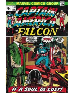Captain America (1968) # 161 UK Price (6.5-FN+) 2nd Dr. Faustus