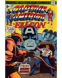 Captain America (1968) # 179 UK Price (4.5-VG+) Hawkeye, Golden Archer