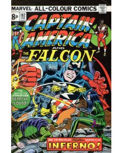 Captain America (1968) # 182 UK Price (5.0-VGF) Nomad, Serpent Squad