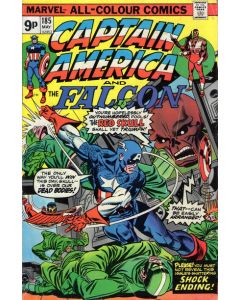 Captain America (1968) # 185 UK Price (6.5-FN+) Red Skull