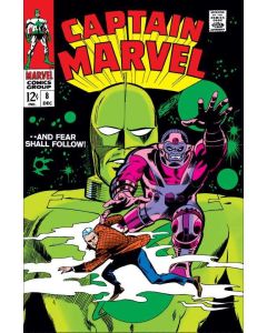 Captain Marvel (1968) #   8 (6.0-FN) Stamp on cover