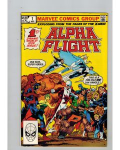 Alpha Flight (1983) #   1 (7.0-FVF) (2090584) 1st Puck, 1st Marrina, 1st Box, 1st Gamma Flight