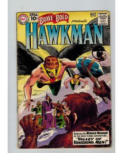 Brave and the Bold (1955) #  35 (3.0-GVG) (2428516) 2nd appearances of Hawkman & Hawkgirl in the Silver Age