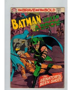 Brave and the Bold (1955) # 85 (5.5-FN-) (1375378) 1st new Green Arrow costume, Neal Adams