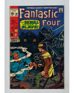 Fantastic Four (1961) #  90 (6.5-FN+) (1961120) The Skrull Takes a Slave! Mole Man