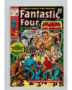 Fantastic Four (1961) # 102 UK Price (6.0-FN) (1961199) Magneto, Namor