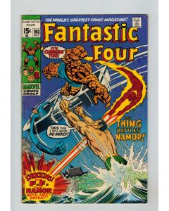 Fantastic Four (1961) # 103 (5.0-VGF) (1871641) Namor, Magneto, Richard Nixon cameo