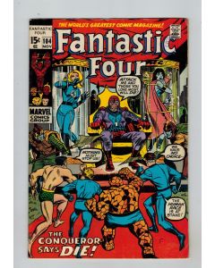 Fantastic Four (1961) # 104 (4.5-VG+) (2442444) Namor, Magneto
