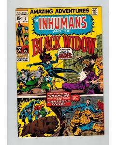 Amazing Adventures (1970) #   2 (7.0-FVF) (2396990) Inhumans, Black Widow, Fantastic Four