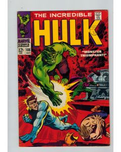 Incredible Hulk (1962) # 108 (5.0-VGF) (2161901) Mandarin, Nick Fury