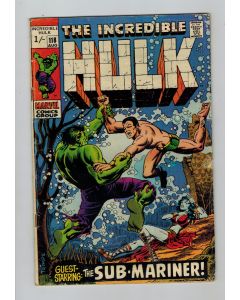 Incredible Hulk (1962) # 118 UK Price (4.0-VG) (2249036) Hulk vs Namor