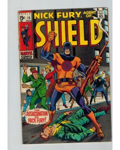 Nick Fury Agent of SHIELD (1968) #  15 (6.0-FN) (2249395) 1st Bull's-Eye