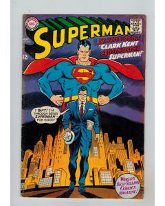 Superman (1939) # 201 (5.0-VGF) (1395543) Clark Kent Abandons Superman!