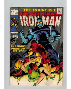 Iron Man (1968) #  14 UK Price (6.0-FN) (2415882) Night Phantom