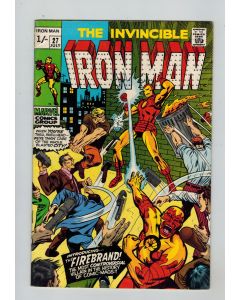Iron Man (1968) #  27 UK Price (6.0-FN) (2415974) 1st Firebrand