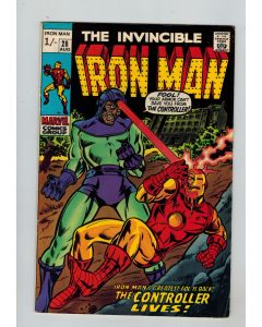 Iron Man (1968) #  28 UK Price (6.5-FN+) (2415981) The Controller Lives!