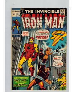 Iron Man (1968) #  35 UK Price (6.0-FN) (2416032) Daredevil, Nick Fury