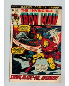 Iron Man (1968) #  51 UK Price (6.0-FN) (2001900) Cyborg-Sinister