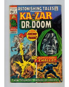 Astonishing Tales (1970) #   6 (4.0-VG) (1822681) 1st Bobbi Morse, Ka-Zar, Dr. Doom, Black Panther