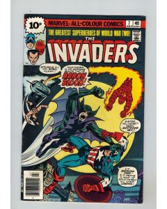 Invaders (1975) #   7 UK Price (5.0-VGF) (2456335) 1st Baron Blood, 1st Spitfire, 1st Union Jack