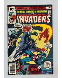 Invaders (1975) #   7 UK Price (5.0-VGF) (2456342) 1st Baron Blood, 1st Spitfire, 1st Union Jack
