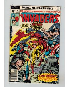 Invaders (1975) #  12 UK Price (6.0-FN) (1949791) 1st Spitfire (In uniform)