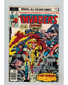 Invaders (1975) #  12 UK Price (6.0-FN) (2456373) 1st Spitfire (In uniform)