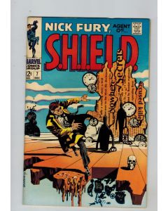 Nick Fury Agent of SHIELD (1968) #   7 (4.5-VG+) (1697883) Spine roll