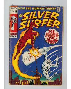 Silver Surfer (1968) #  15 UK Price (4.0-VG) (2417633) Human Torch