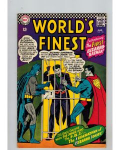 World's Finest (1941) # 156 (6.5-FN+) (885144) Joker, 1st Bizarro Batman 
