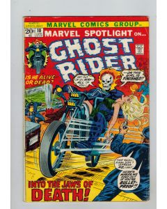 Marvel Spotlight (1971) #  10 (4.0-VG) (2130877) Ghost Rider
