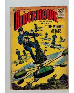 Blackhawk (1944) # 107 (3.0-GVG) (2433817) Last issue published by Quality